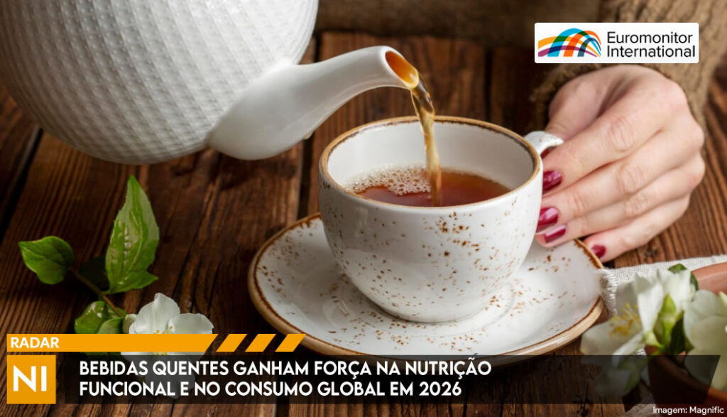 Bebidas quentes ganham força na nutrição funcional e no consumo global em 2026