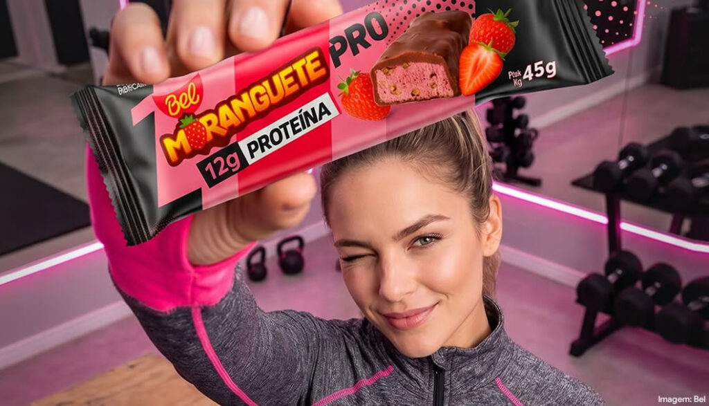 Bel lança Moranguete proteico com 12g de proteína