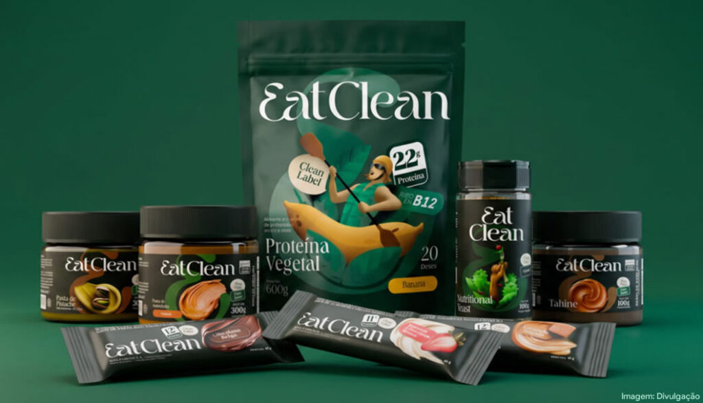 Eat Clean reforça identidade visual e posicionamento clean label em nova fase