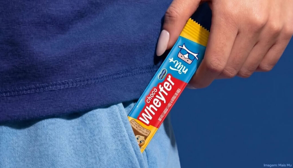 Mais Mu e Paçoquita lançam Chocowheyfer proteico com zero adição de açúcar