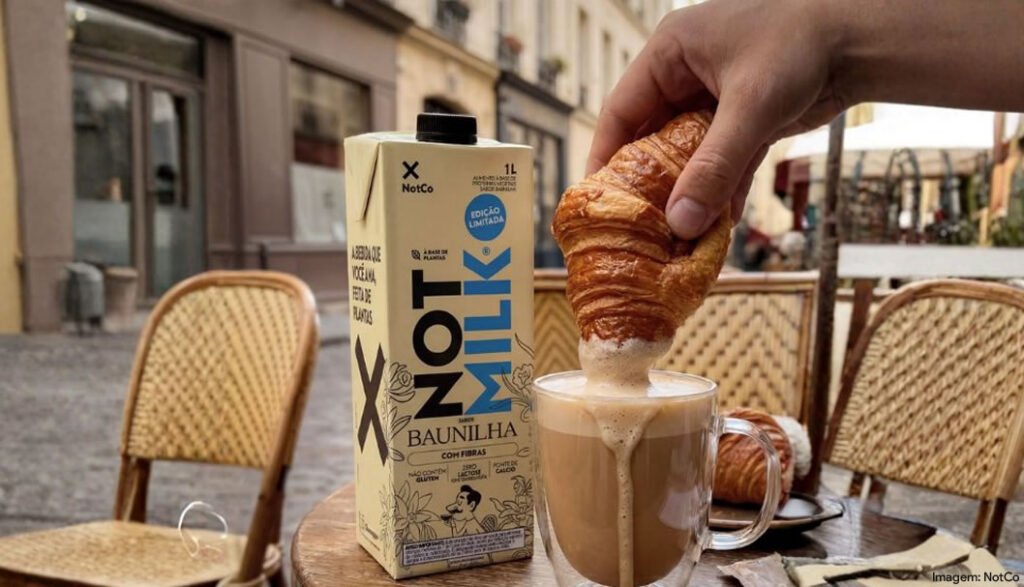 NotCo lança NotMilk Baunilha e reforça portfólio plant-based no Brasil
