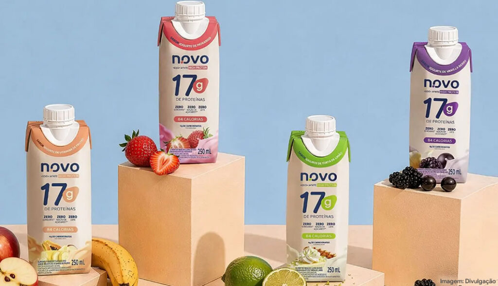 Mantiqueira Brasil lança N.OVO e entra em bebidas proteicas funcionais