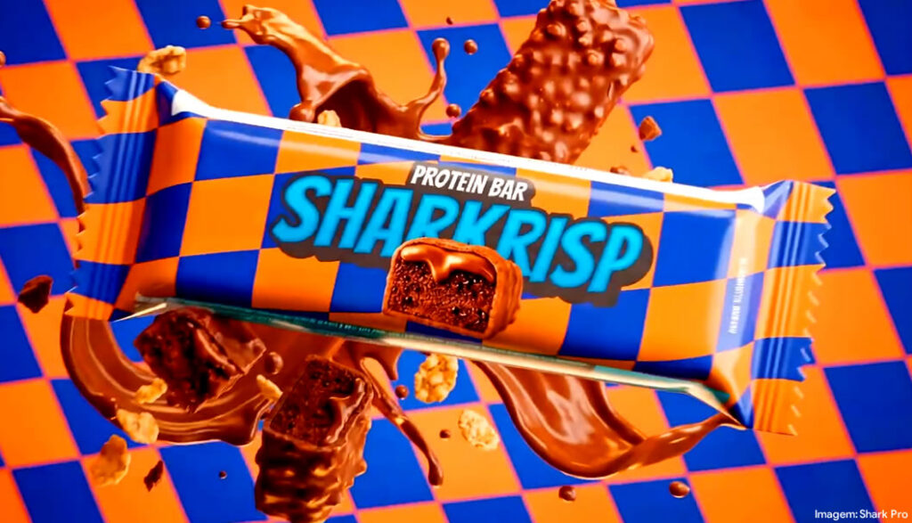 Shark Pro amplia portfólio de snacks funcionais com lançamento da linha Shark Krisp
