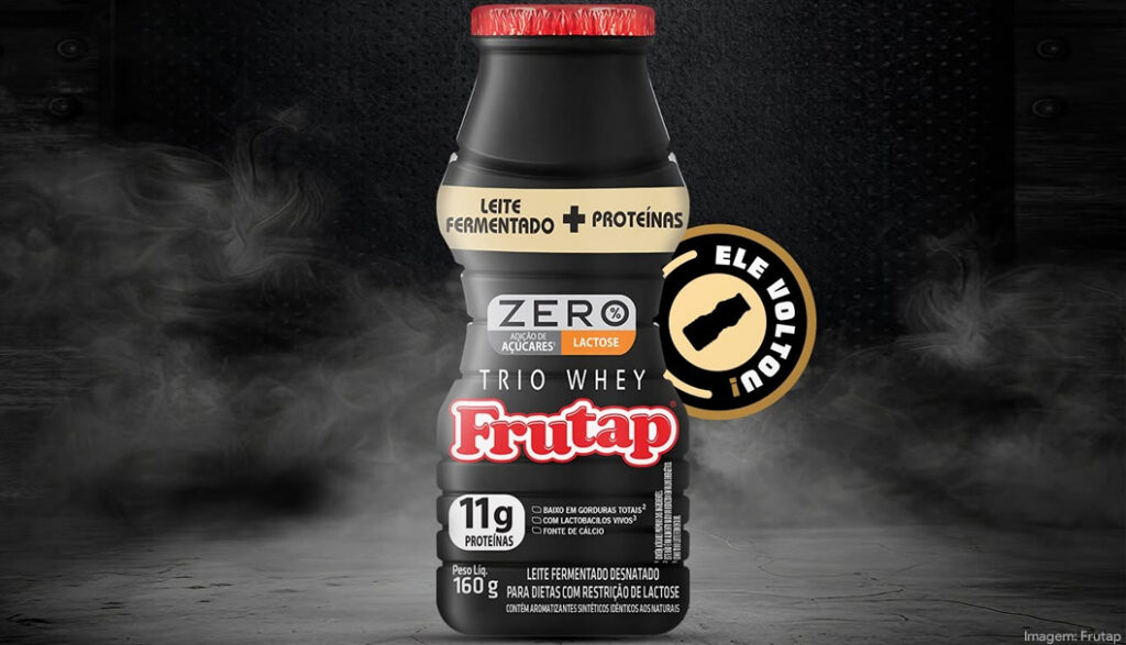 Frutap reforça atuação em bebidas proteicas com retorno do Trio Whey