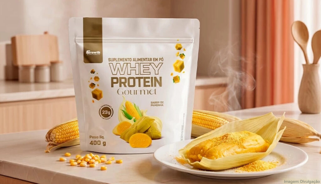 Growth Supplements lança whey sabor pamonha em edição limitada