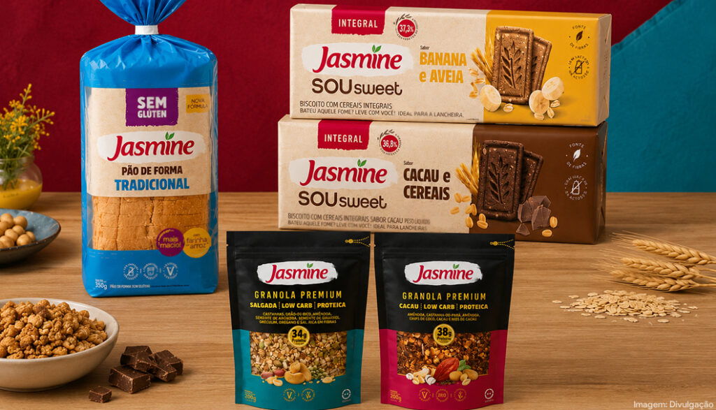 Jasmine amplia portfólio com foco em proteínas e alimentação equilibrada