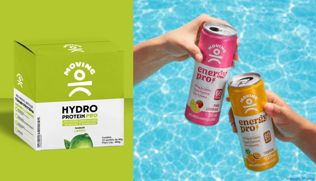 Moving apresenta Hydro Protein PRO em pó e amplia linha Energy Pro