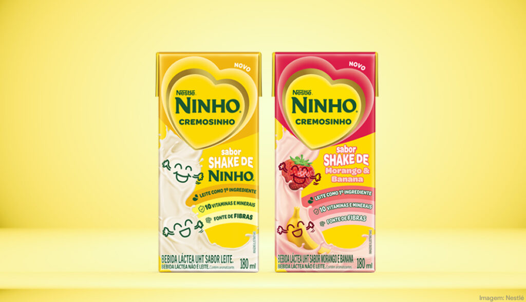Nestlé lança NINHO Cremosinho para reforçar a nutrição infantil