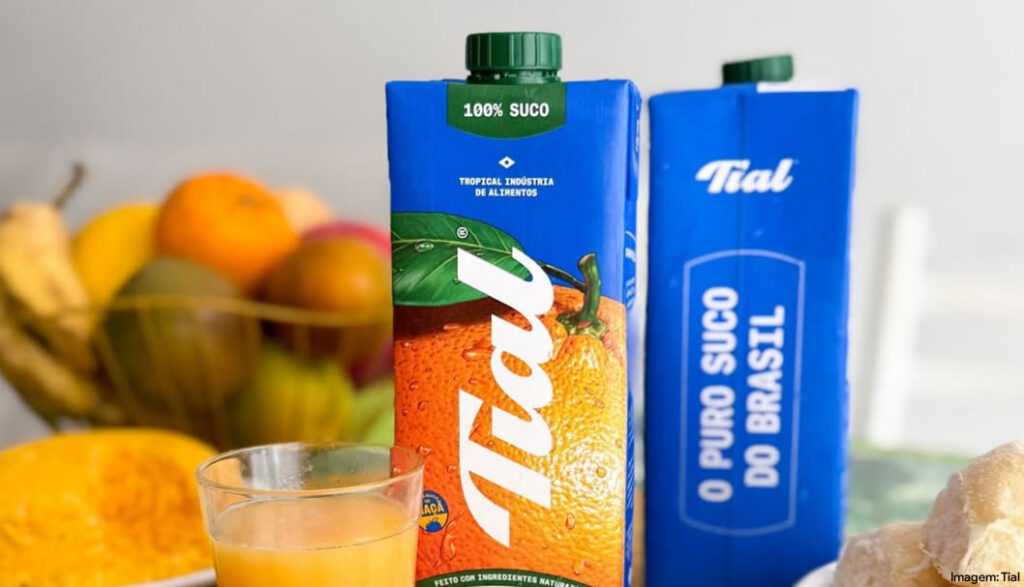 Tial reforça brasilidade das frutas em rebranding de bebidas naturais e saudáveis
