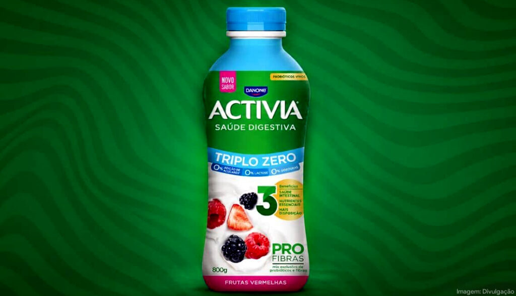 Activia amplia portfólio Triplo Zero com novo sabor rico em fibras
