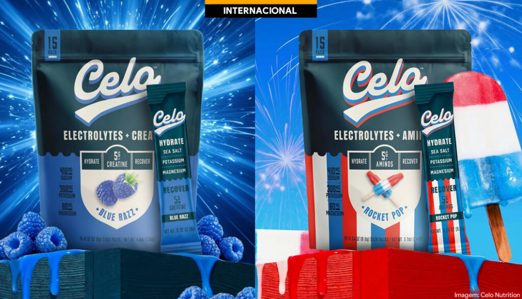 Celo Nutrition lança novos sabores de creatina em sticks