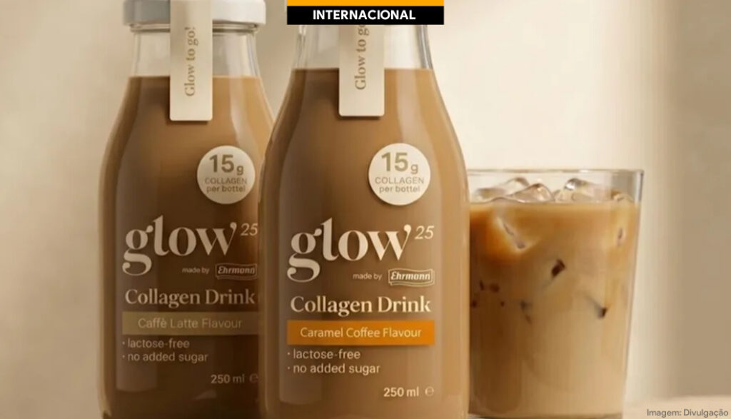 Ehrmann e Glow25 lançam café com colágeno na Alemanha