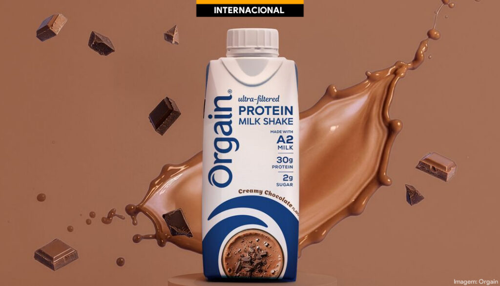 Orgain lança shake proteico pronto para consumo nos EUA